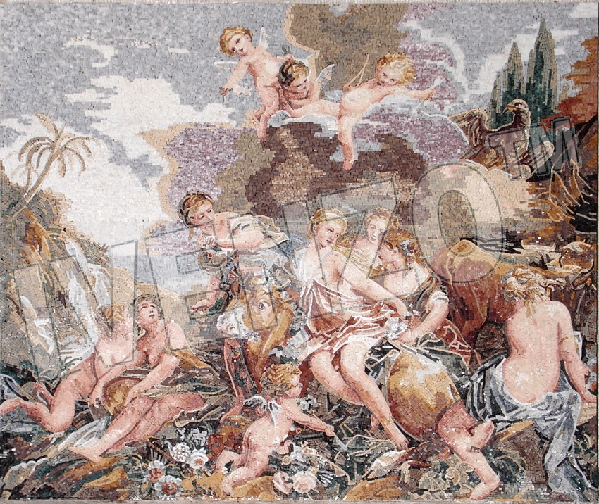 Mosaic FK046 Boucher: Rape of Europa