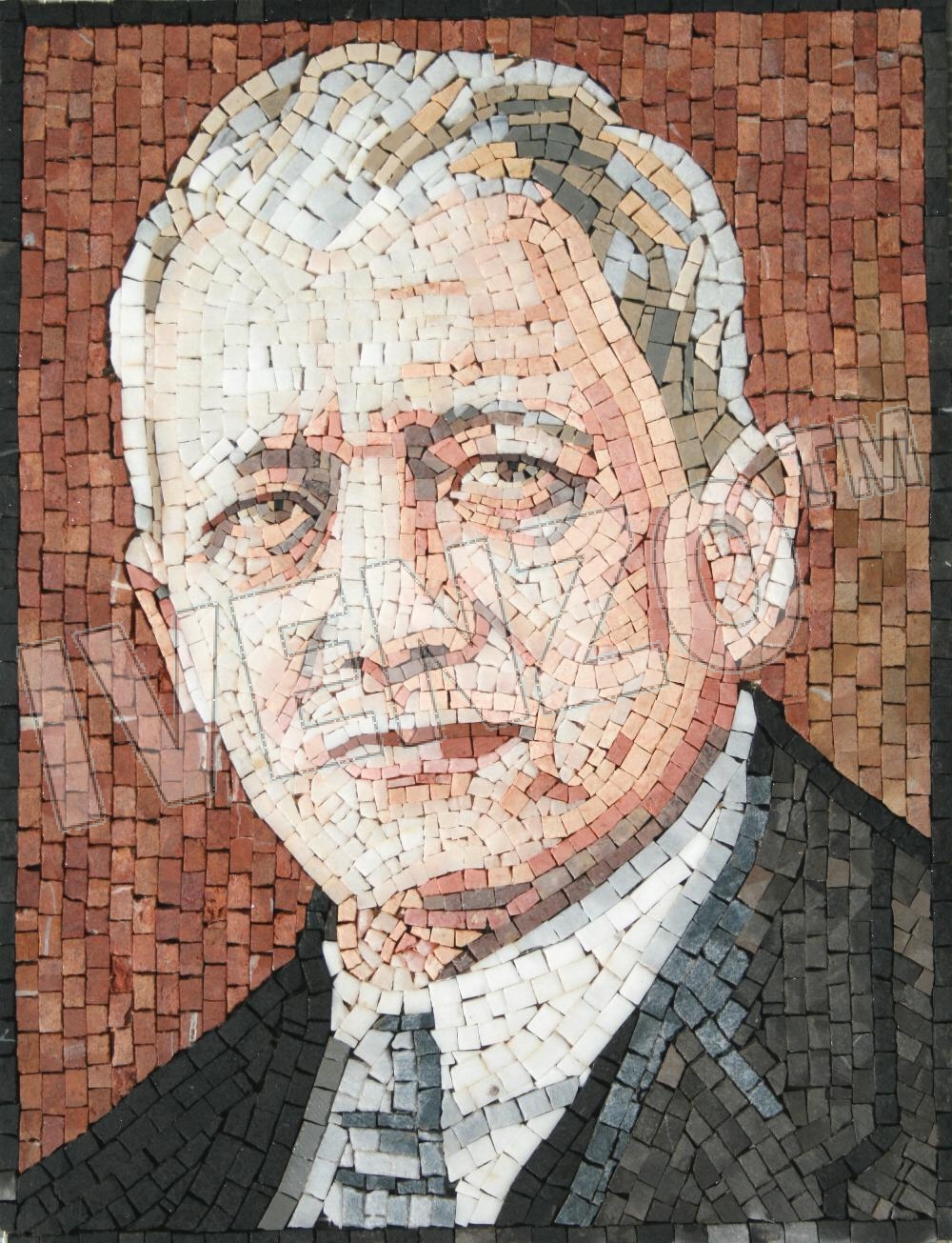 Mosaic FK074 Portrait Franz Oppenheimer