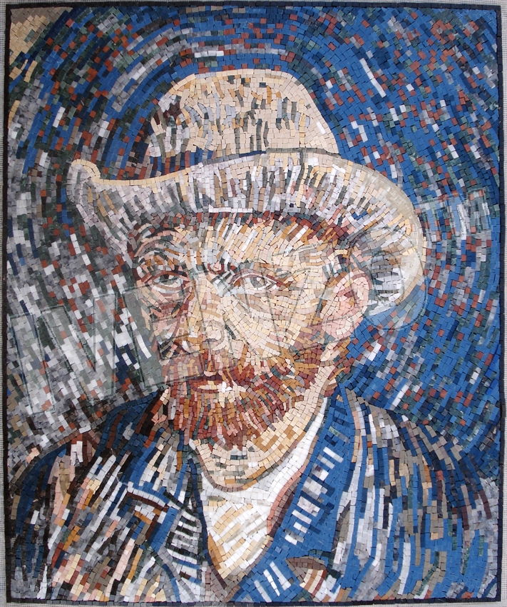 Mosaic FK111 van Gogh: Self Portrait