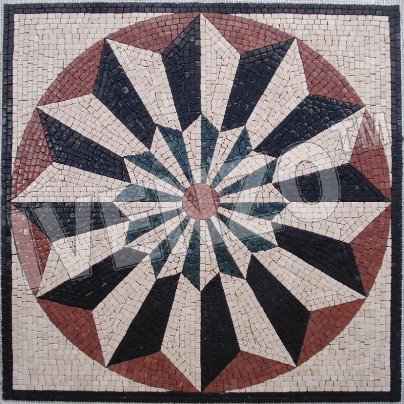 Mosaic GK014 star pattern