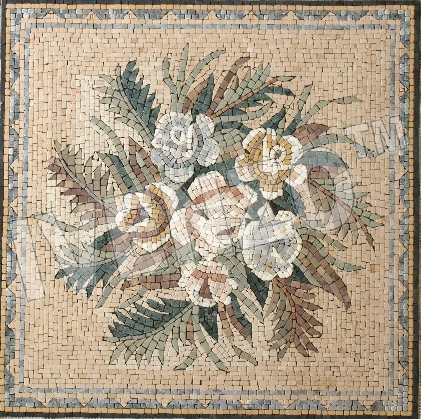 Mosaic GK072 flowers (topview)