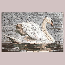 Mosaic swan