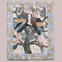 Mosaic parakeets