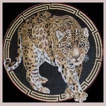 Mosaic Leopard