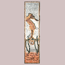 Mosaic seahorse
