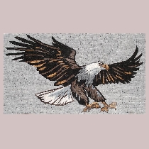 Mosaic eagle