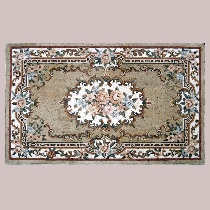 Mosaic oriental carpet