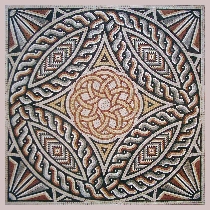 Mosaic roman pattern