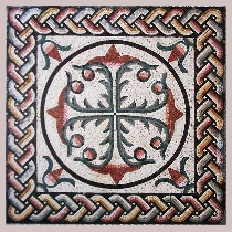 Mosaic roman pattern