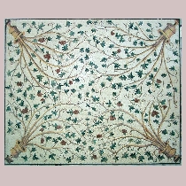 Mosaic carpet  of flowers