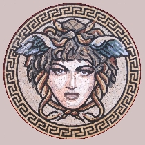 Mosaic Medusa of IVENZO