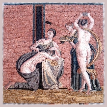 Mosaic Baccuscult, Villa of the Mysteries