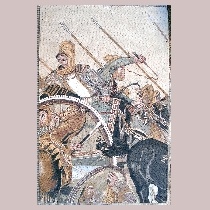 Mosaic Battle of Alexander at Issus