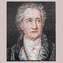 Mosaic Portrait Johann Wolfgang von Goethe