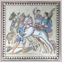 Mosaic Circus Maximus - Quadriga