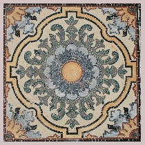 Mosaic carpet, endless