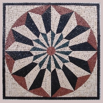 Mosaic star pattern