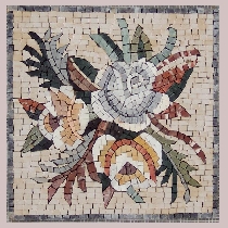 Mosaic floral bouquet