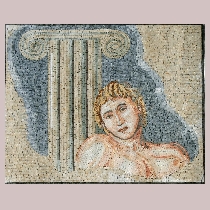 Mosaic Sandra Schueler: Young Greek
