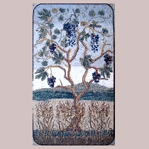 Mosaic grapevine