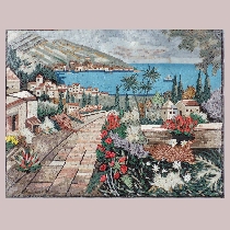 Mosaic Place by the sea