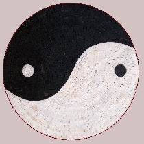 Mosaic ying and yang