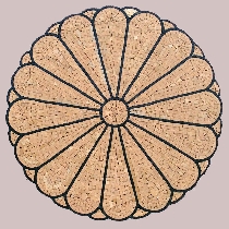 Mosaic Imperial Seal of Japan